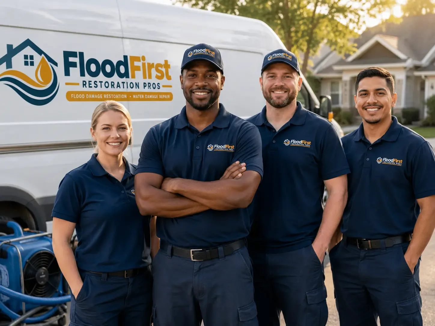 Flood Damage Restoration company in Burbank, SD